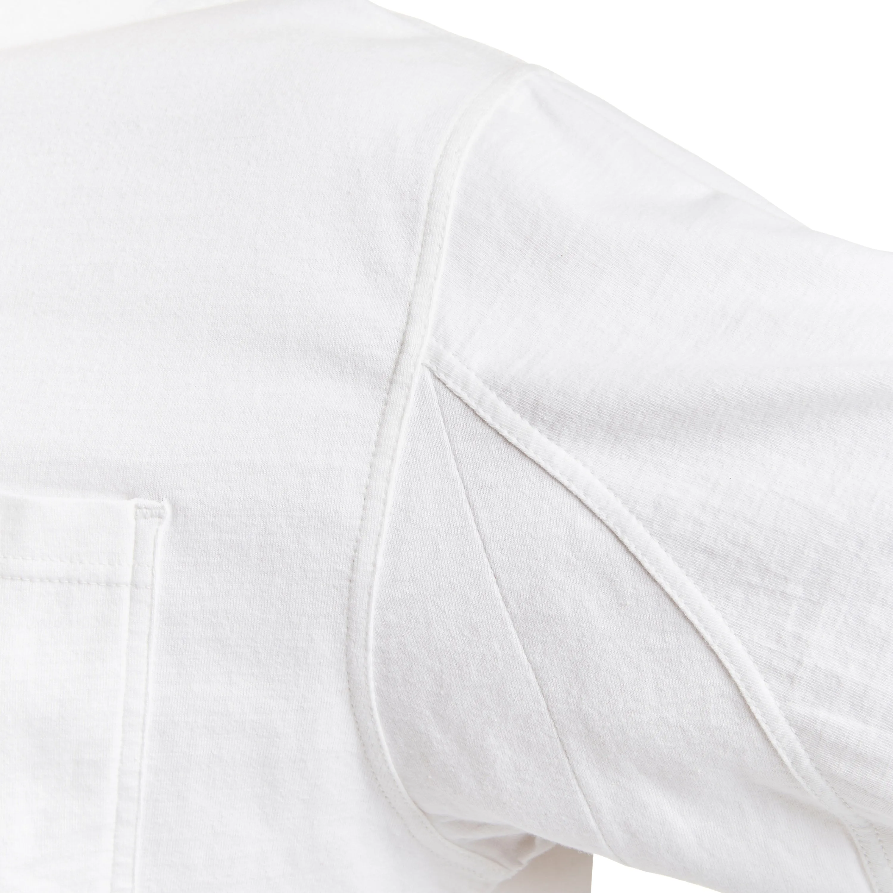 SHORT SLEEVE EXTENDED-TAIL POCKET GUSSET TEE