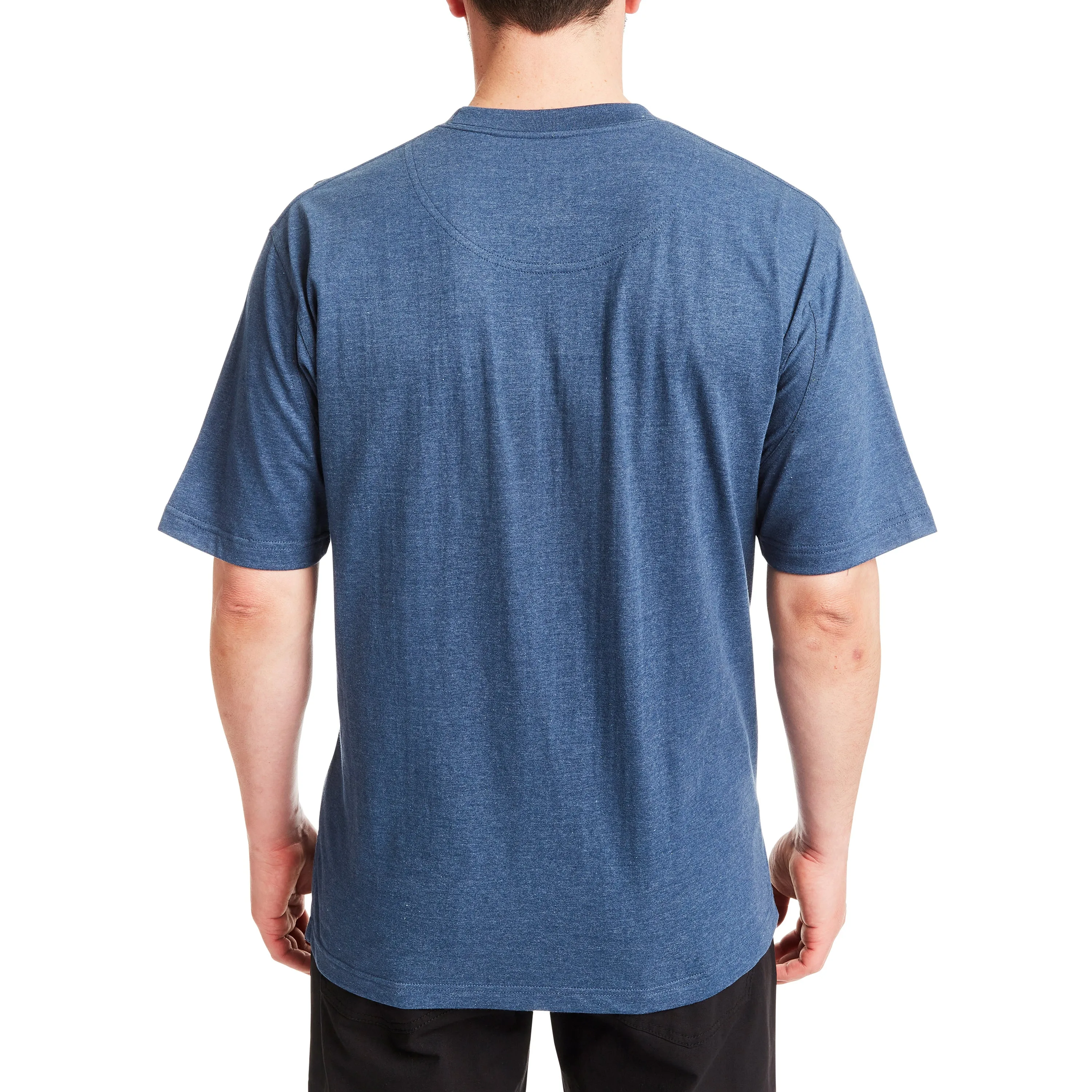 SHORT SLEEVE EXTENDED-TAIL POCKET GUSSET TEE