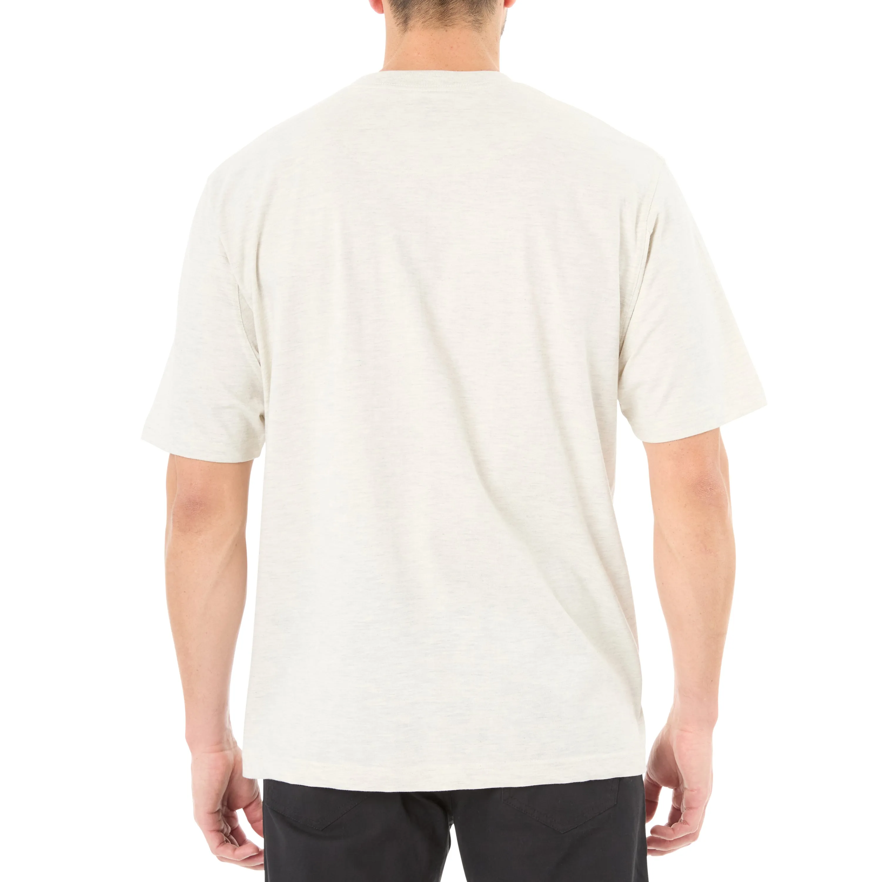 SHORT SLEEVE EXTENDED-TAIL POCKET GUSSET TEE