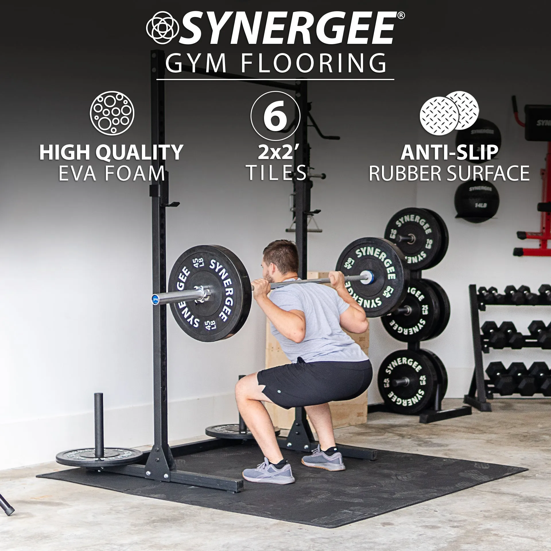 Synergee Foam & Rubber Floor