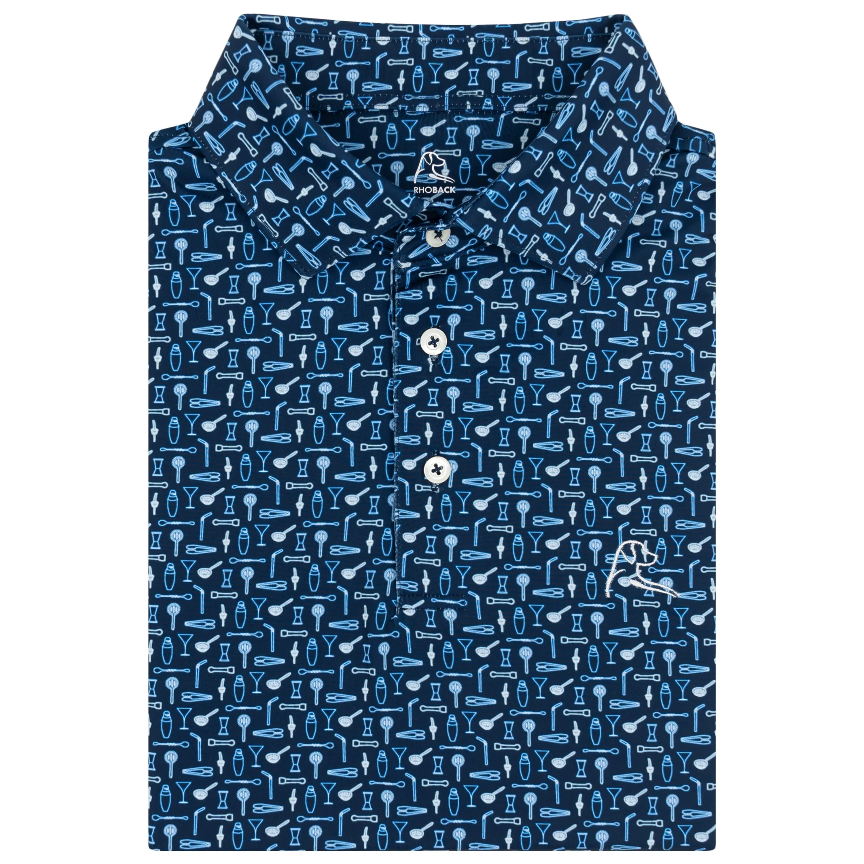 The Bartender | Performance Polo | The Bartender - Fleet Navy