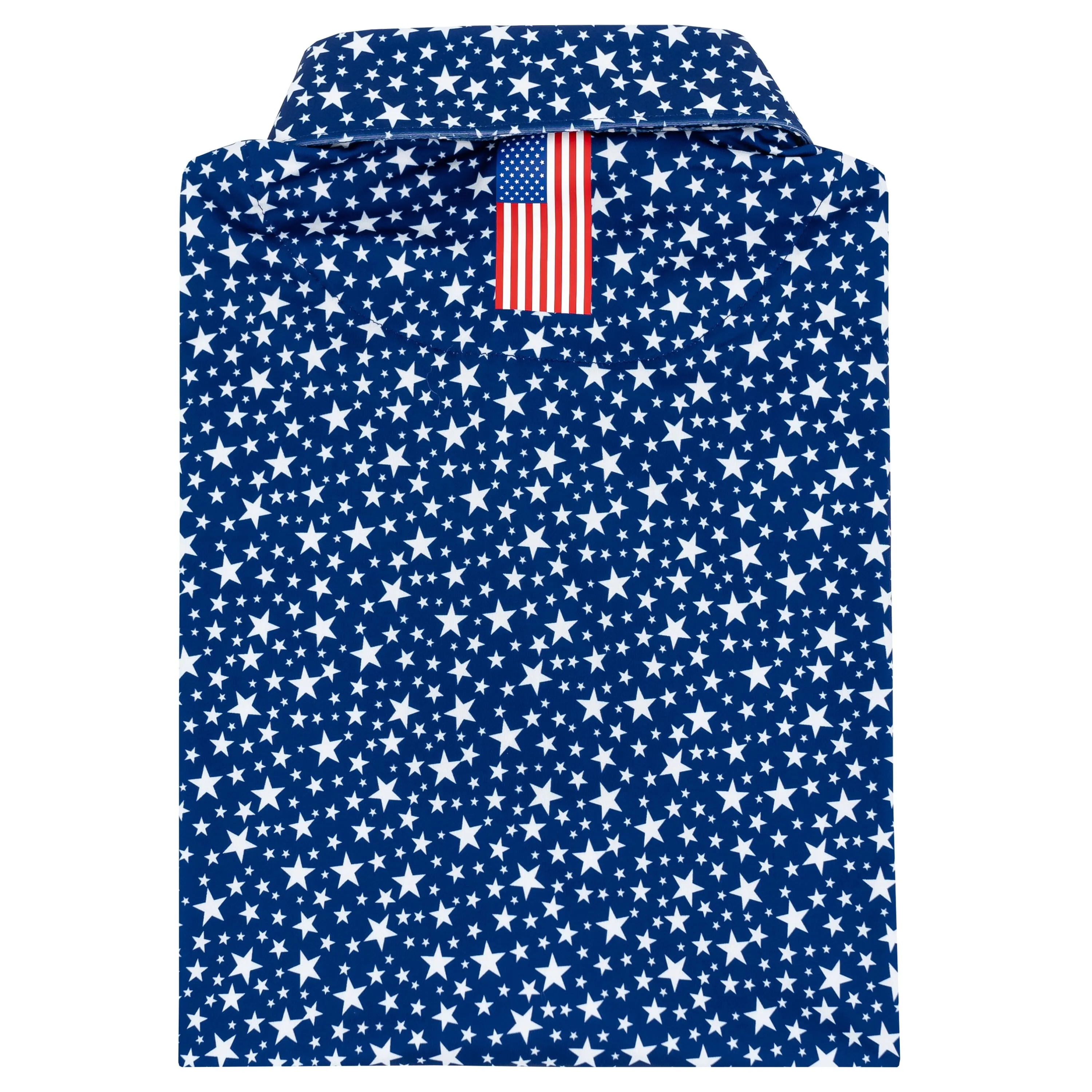 The Stars | Performance Polo | The Stars - Patriot Blue/White - USA