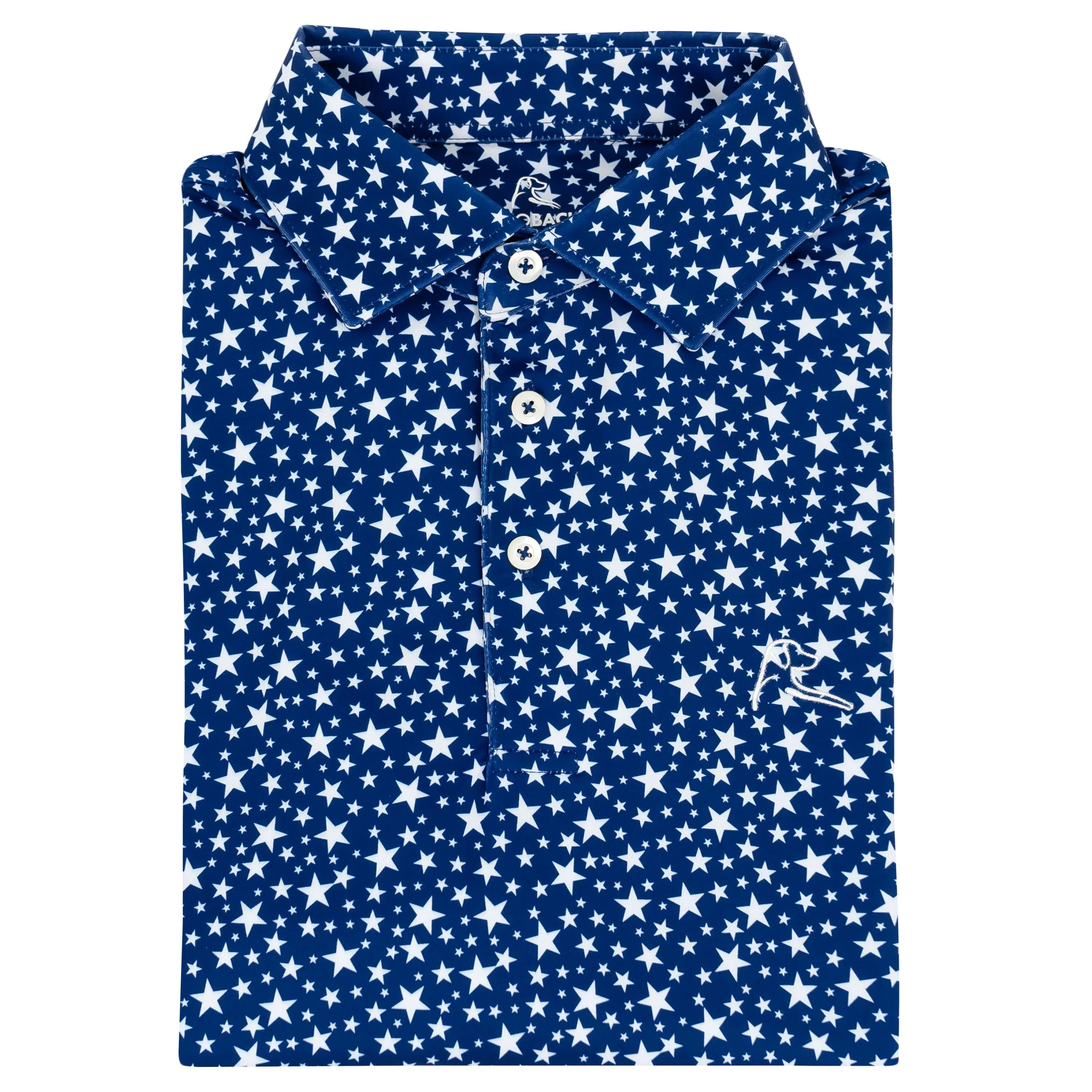 The Stars | Performance Polo | The Stars - Patriot Blue/White - USA