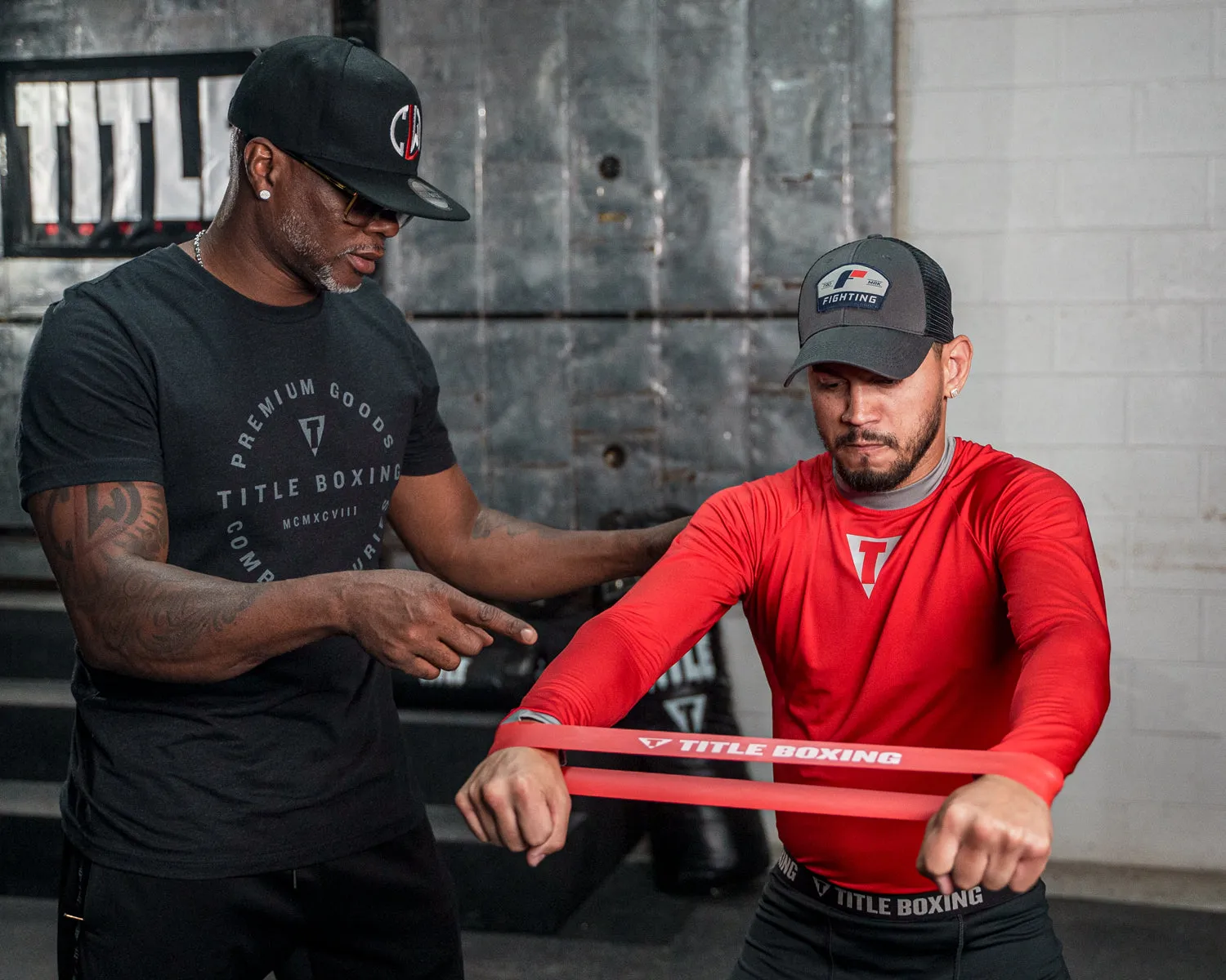 TITLE Boxing Power Stance Resistance Bands