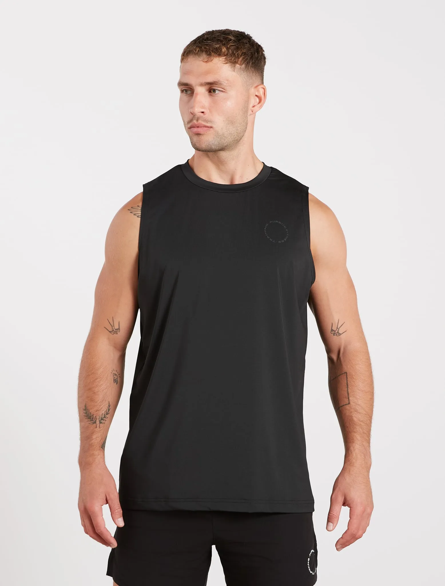 Training Club Relaxed Fit Tank - Blackout