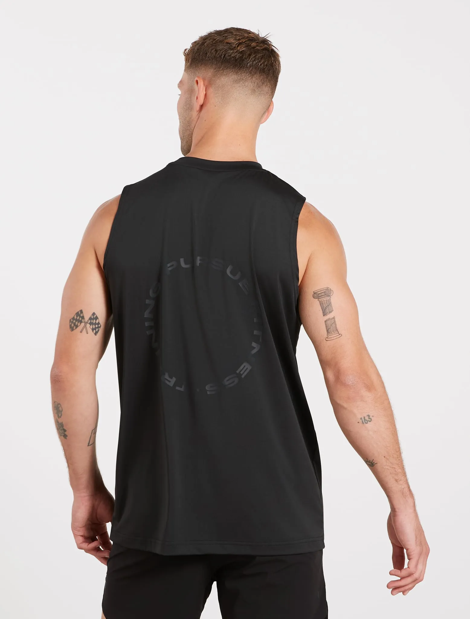 Training Club Relaxed Fit Tank - Blackout