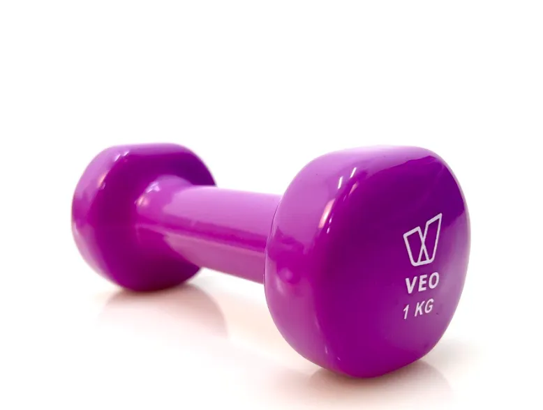 VEO PVC Dipped Dumbbell 1KG