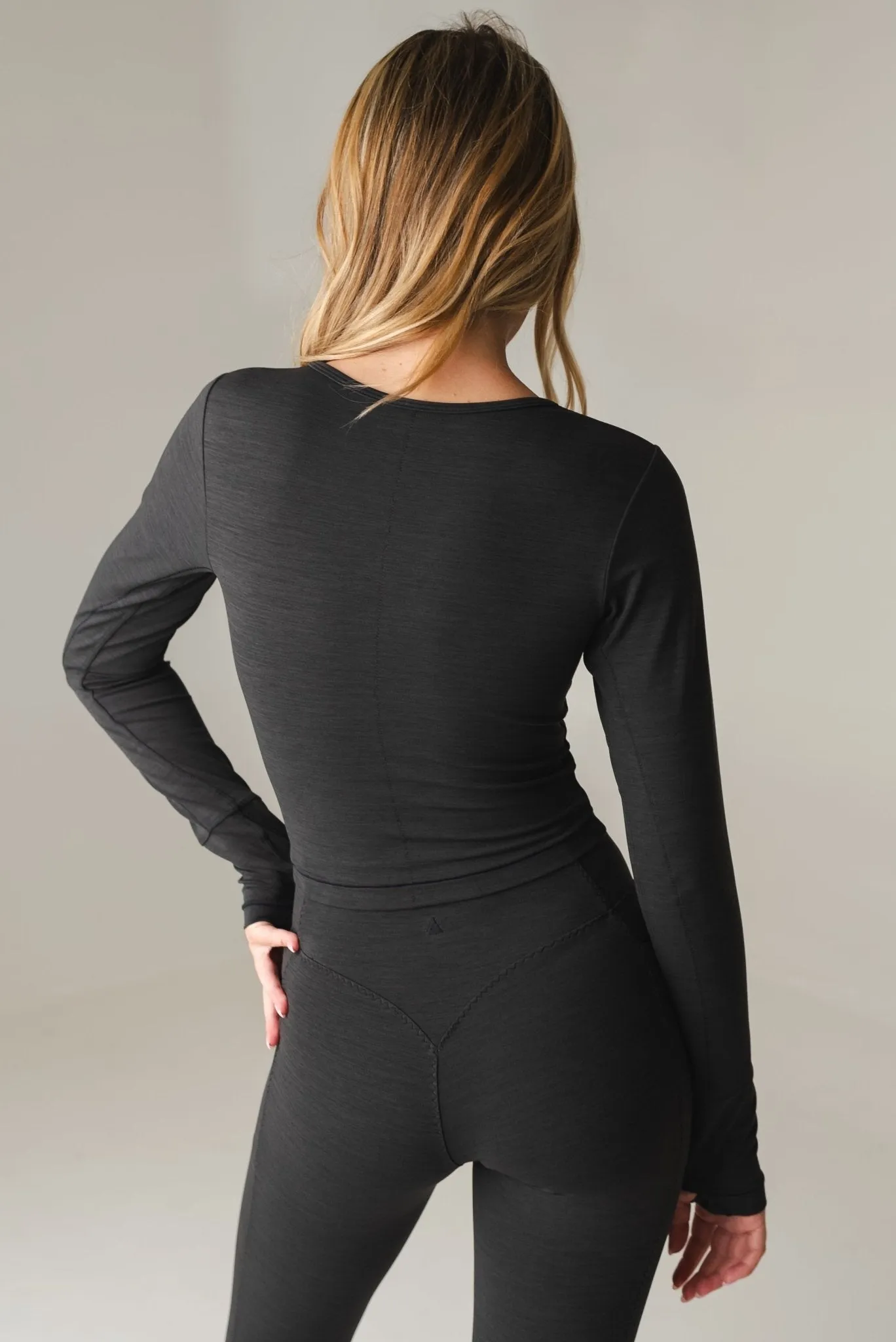 Vitality Daydream Stitch Long Sleeve - Midnight Marl